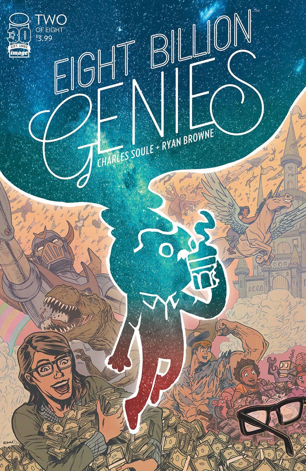 Eight Billion Genies #2 (of 8) Cvr A Browne (mr) Image Comics Comic Book
