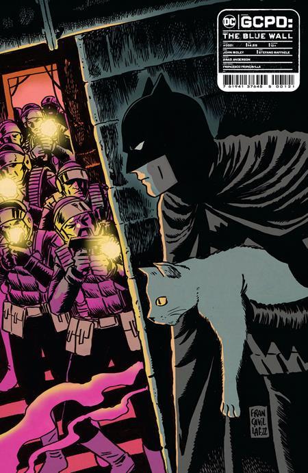 Gcpd The Blue Wall #1 (of 6) Cvr B Francesco Francavilla Card Stock Var DC Comics Comic Book