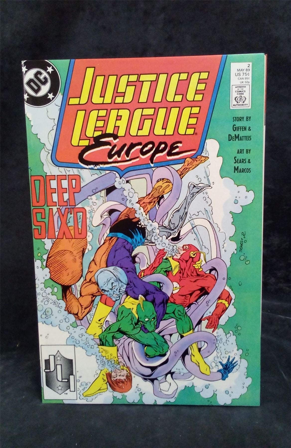 Justice League Europe #2 1989 Dc Comics Comic Book DC Comics Comic Book