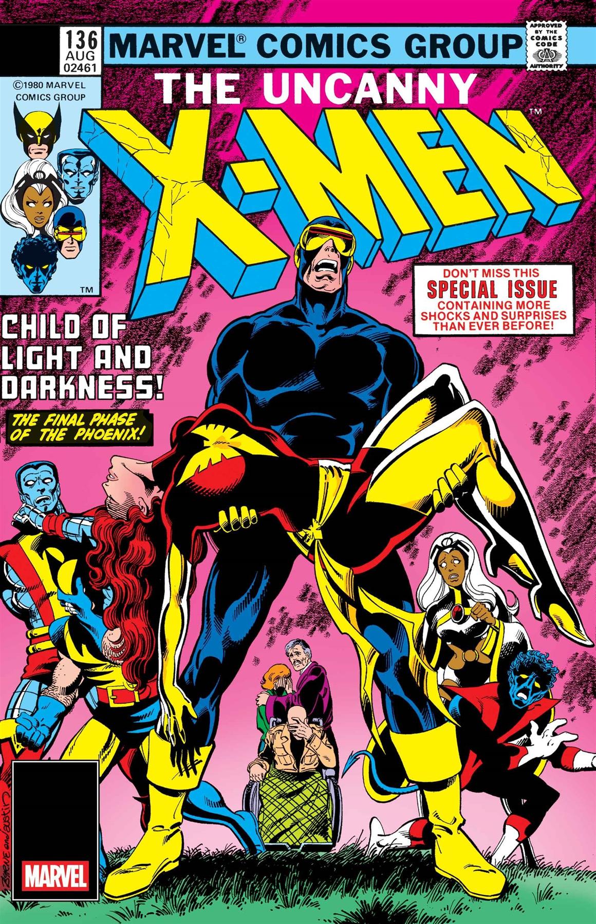 X-men #136 Facsimile Edition Marvel Prh Comic Book 2025
