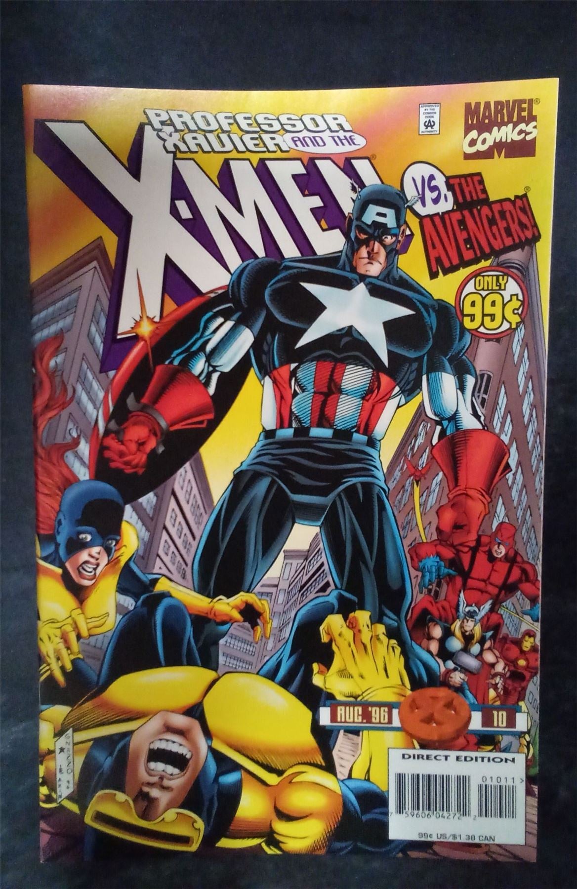 Professor Xavier and the X-Men #10 1996 Marvel Comics Comic Book