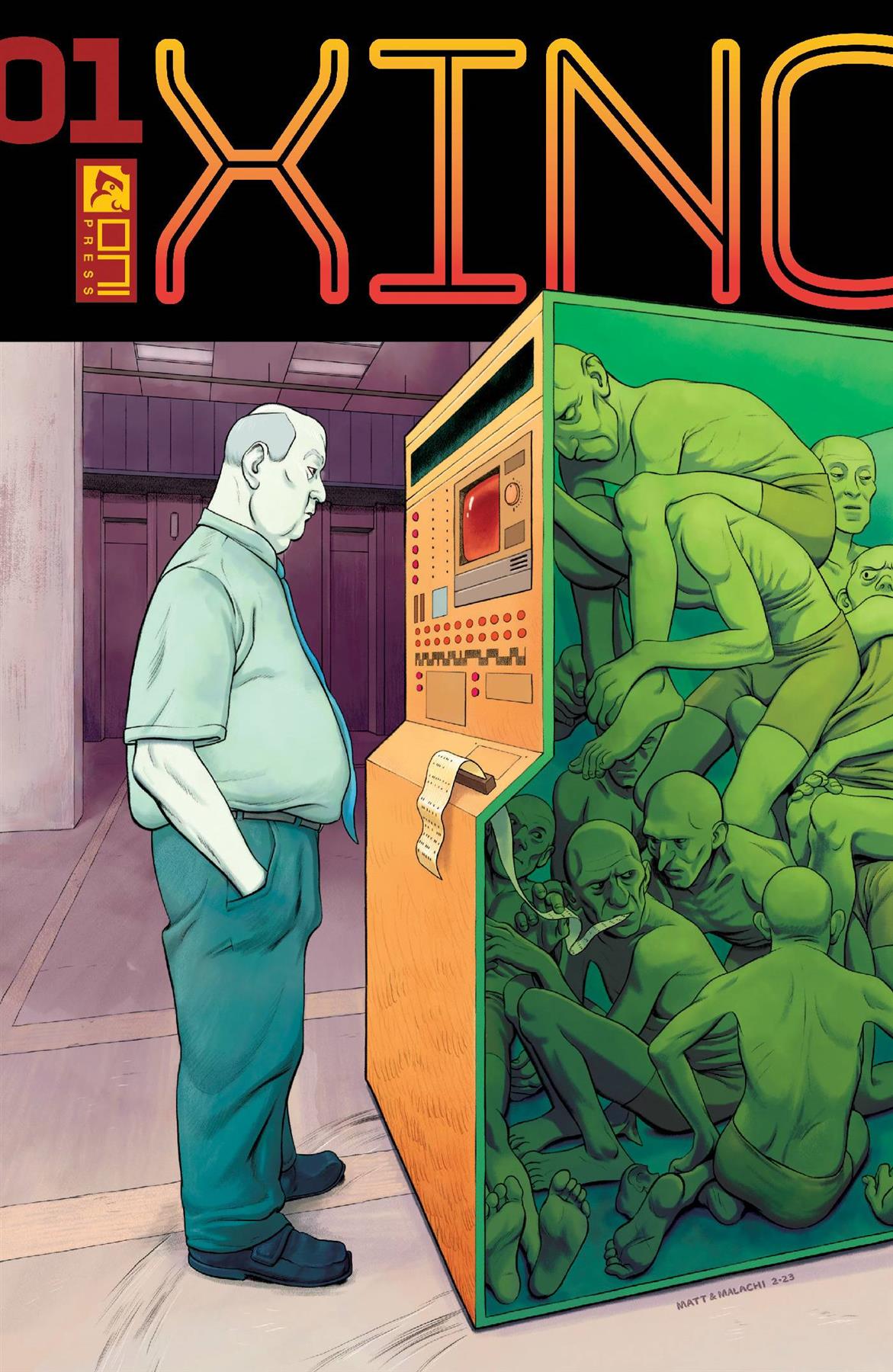 Xino #1 Cvr C Ward & Sheean Oni Press Inc. Comic Book