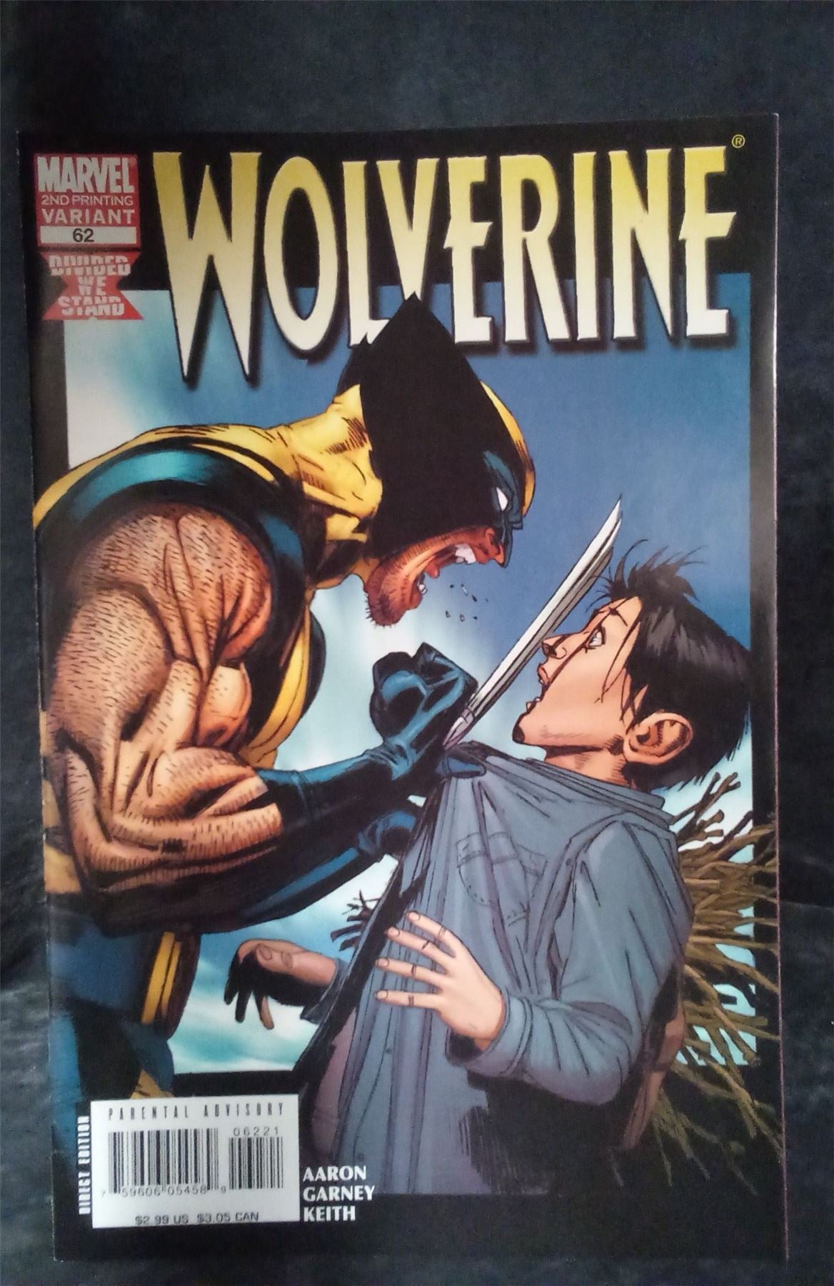 Wolverine #62 Second Print Cover 2008 Marvel Comics Comic Book