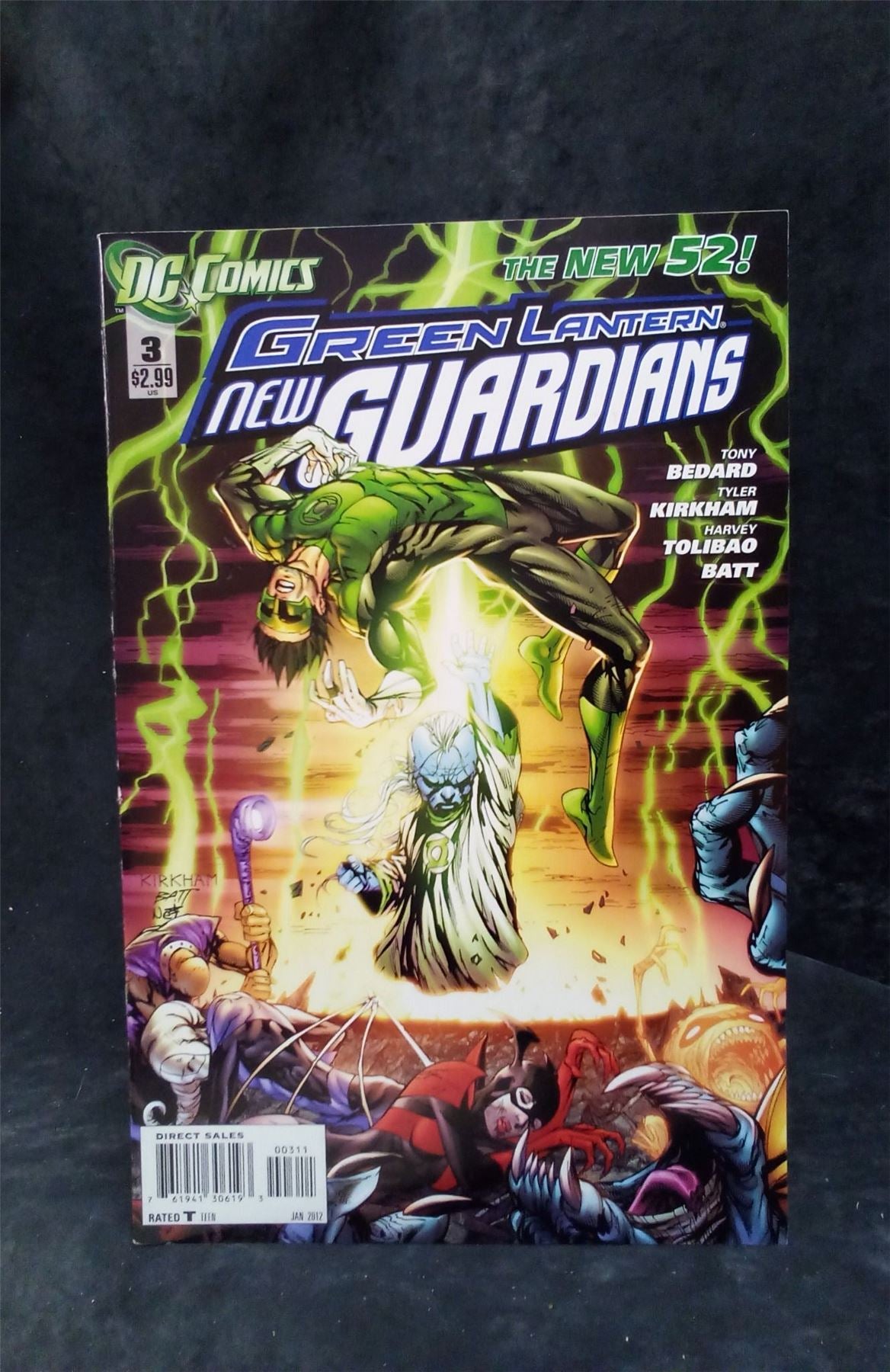 Green Lantern: New Guardians #3 2012 DC Comics Comic Book