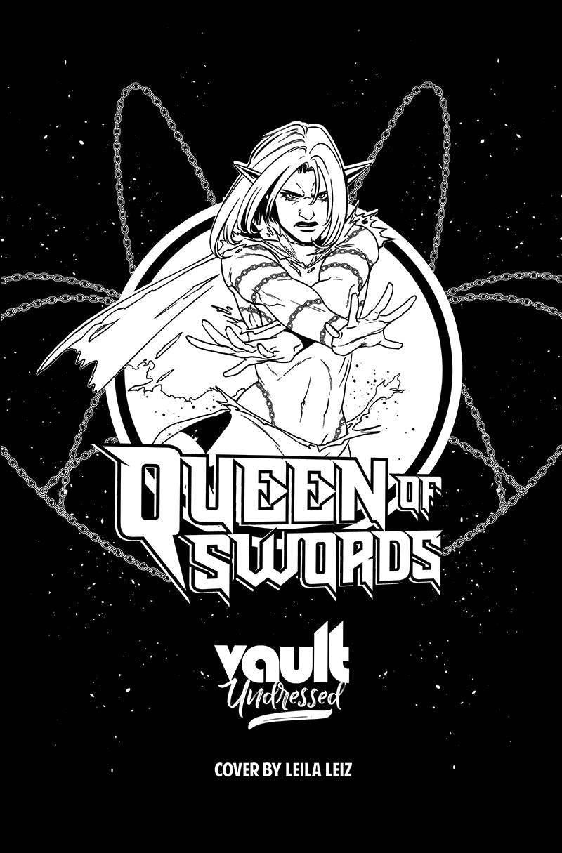Queen Of Swords Barbaric Story #2 Cvr C Leiz Polybag (mr) Vault Comics Comic Book