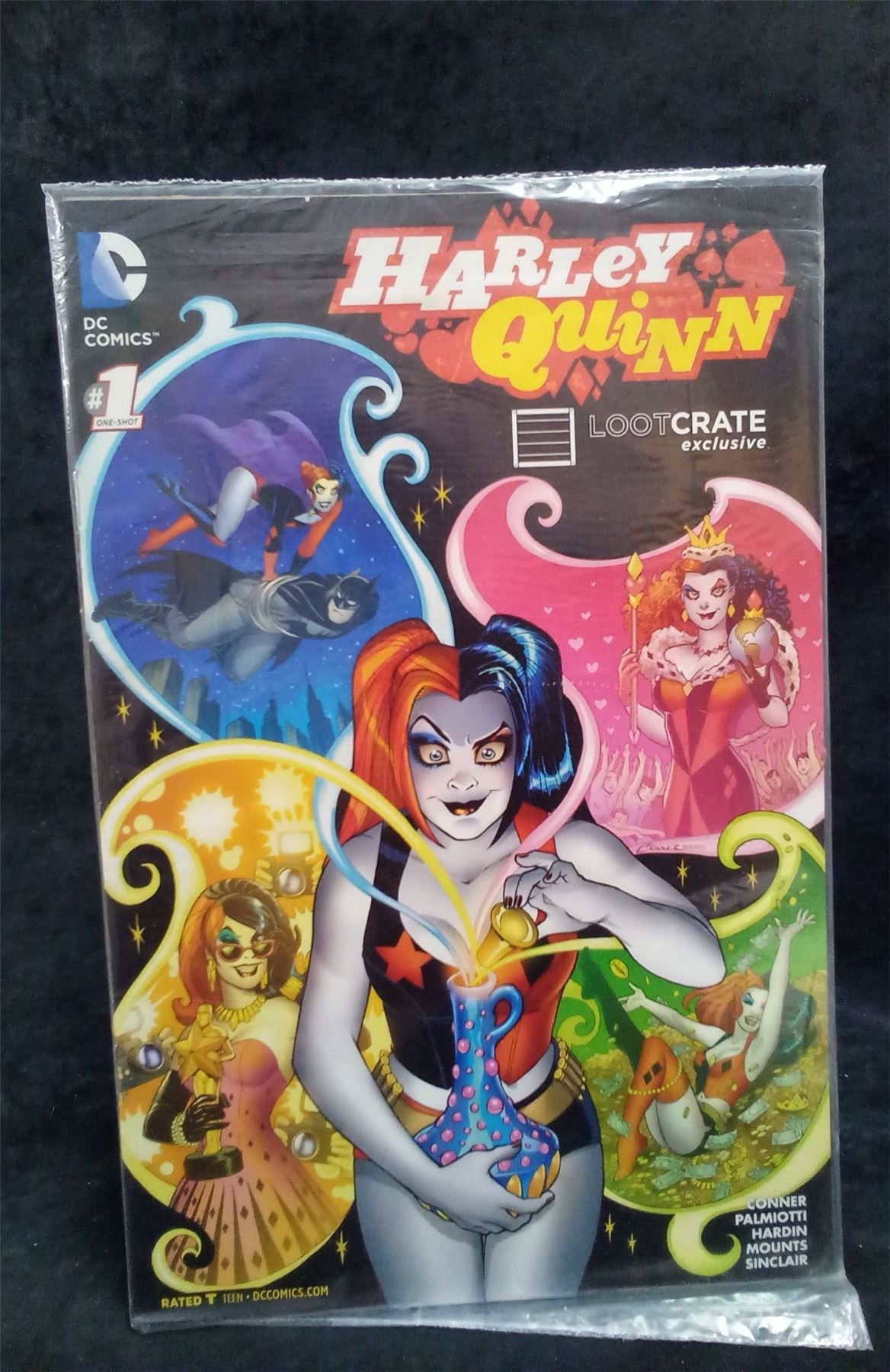 Harley Quinn: Be Careful What You Wish For Loot Crate Cover 2018 DC Comics Comic Book
