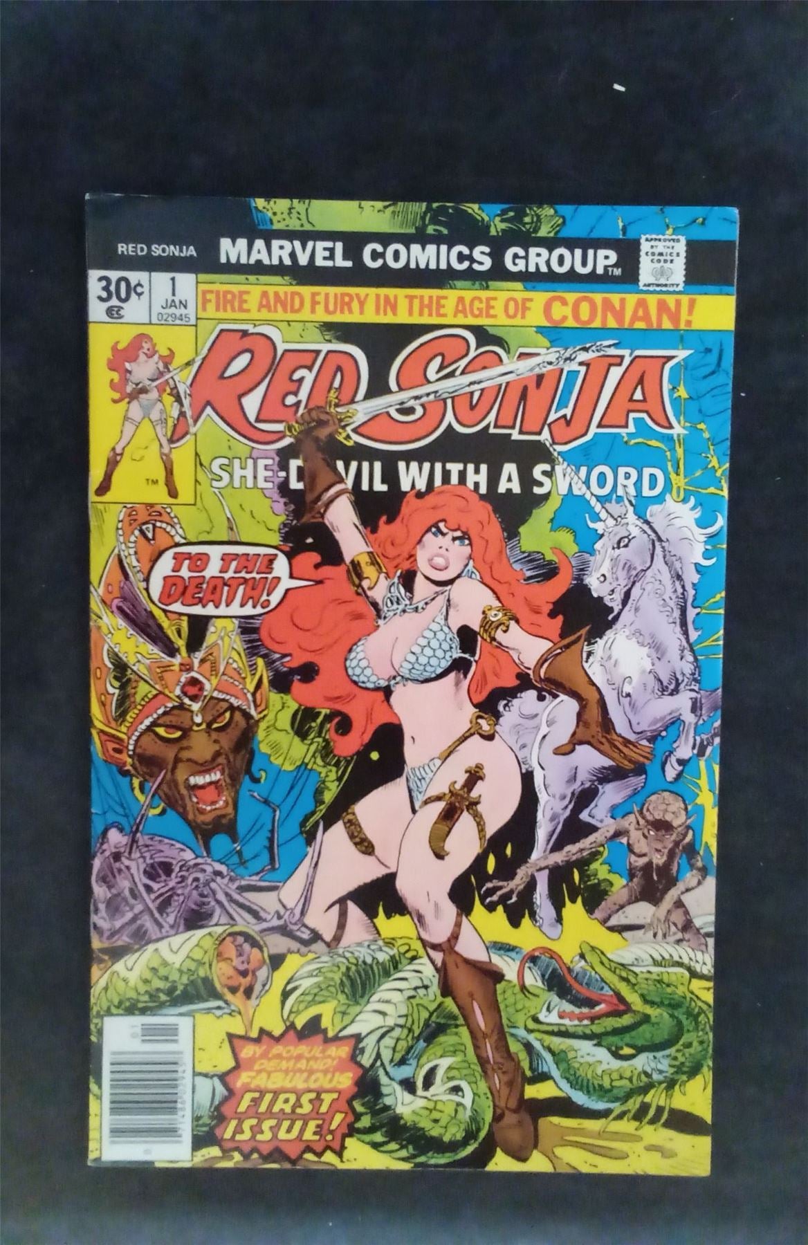 Red Sonja #1 1977 marvel Comic Book