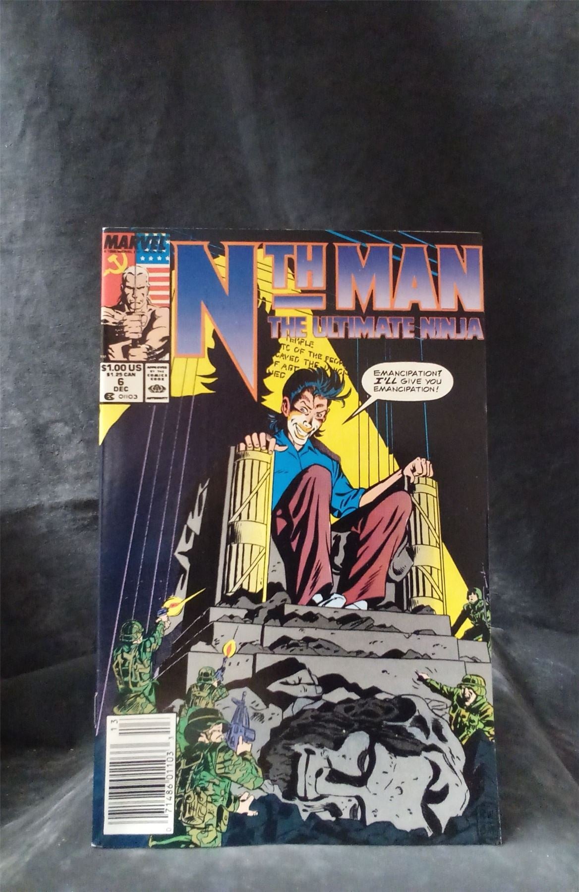 Nth Man the Ultimate Ninja #6 1989 Marvel Comics Comic Book