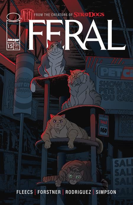 Feral #15 Cvr A Tony Fleecs & Trish Forstner Image Comics Comic Book
