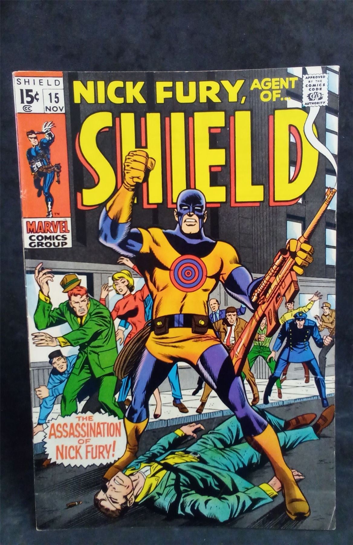 Nick Fury, Agent of SHIELD #15 1969 Marvel Comics Comic Book