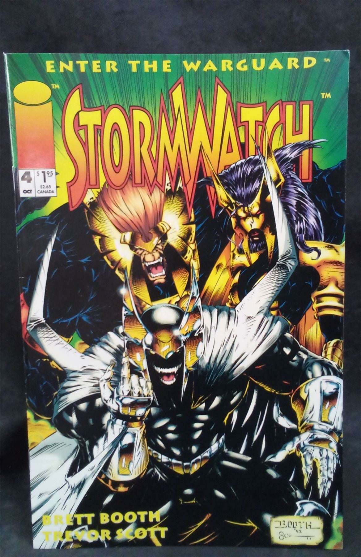 Stormwatch #4 1993 image comics Comic Book