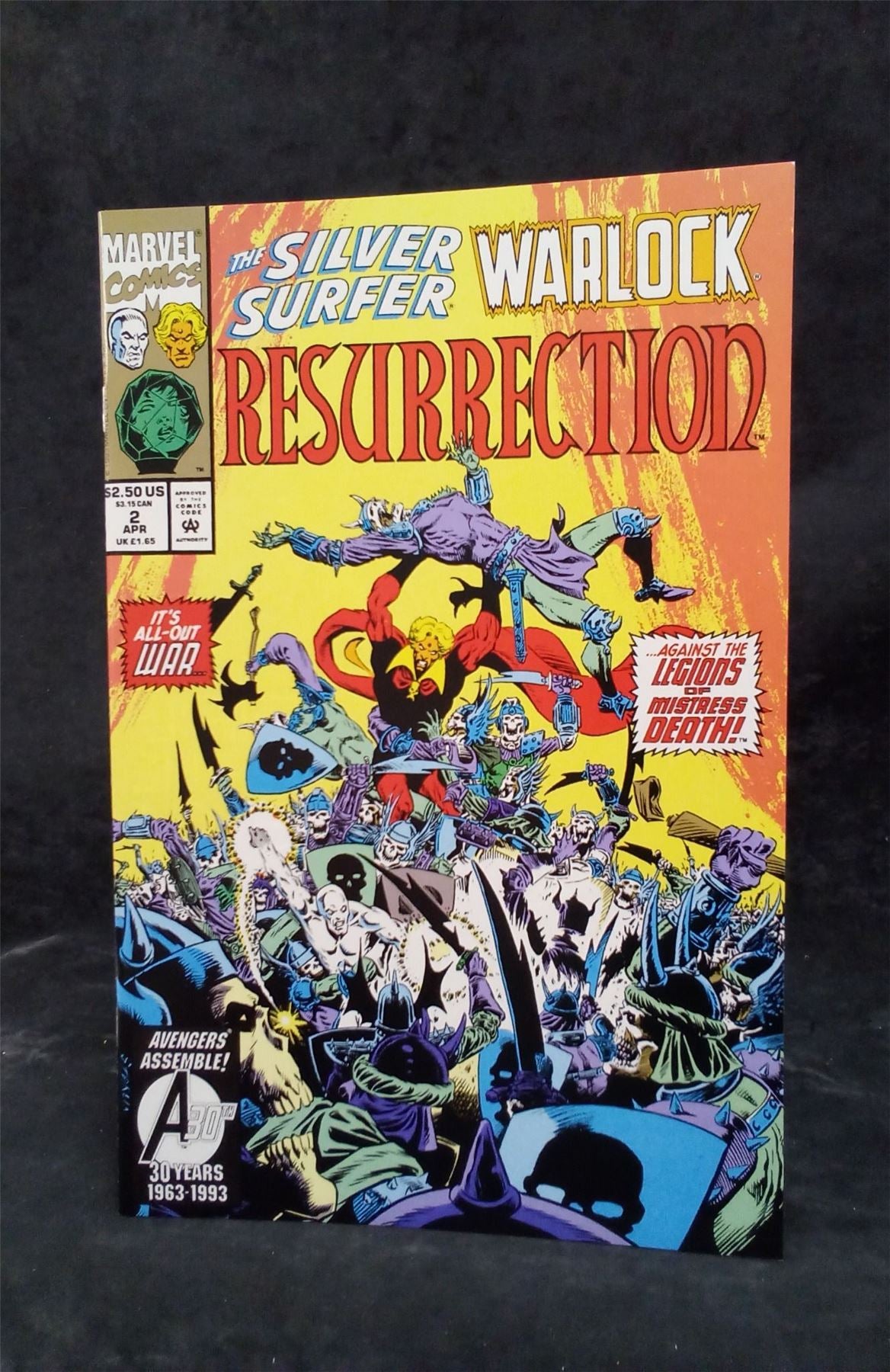 Silver Surfer/Warlock: Resurrection #2 1993 Marvel Comics Comic Book