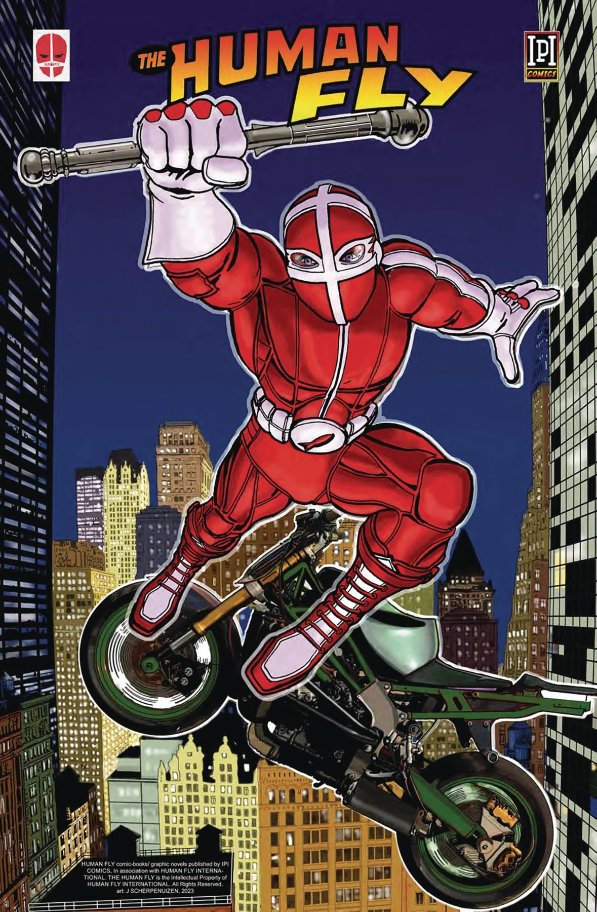 Human Fly #0 Cvr B Scherpenhuezen New Costume Ipi Comics Comic Book 2024