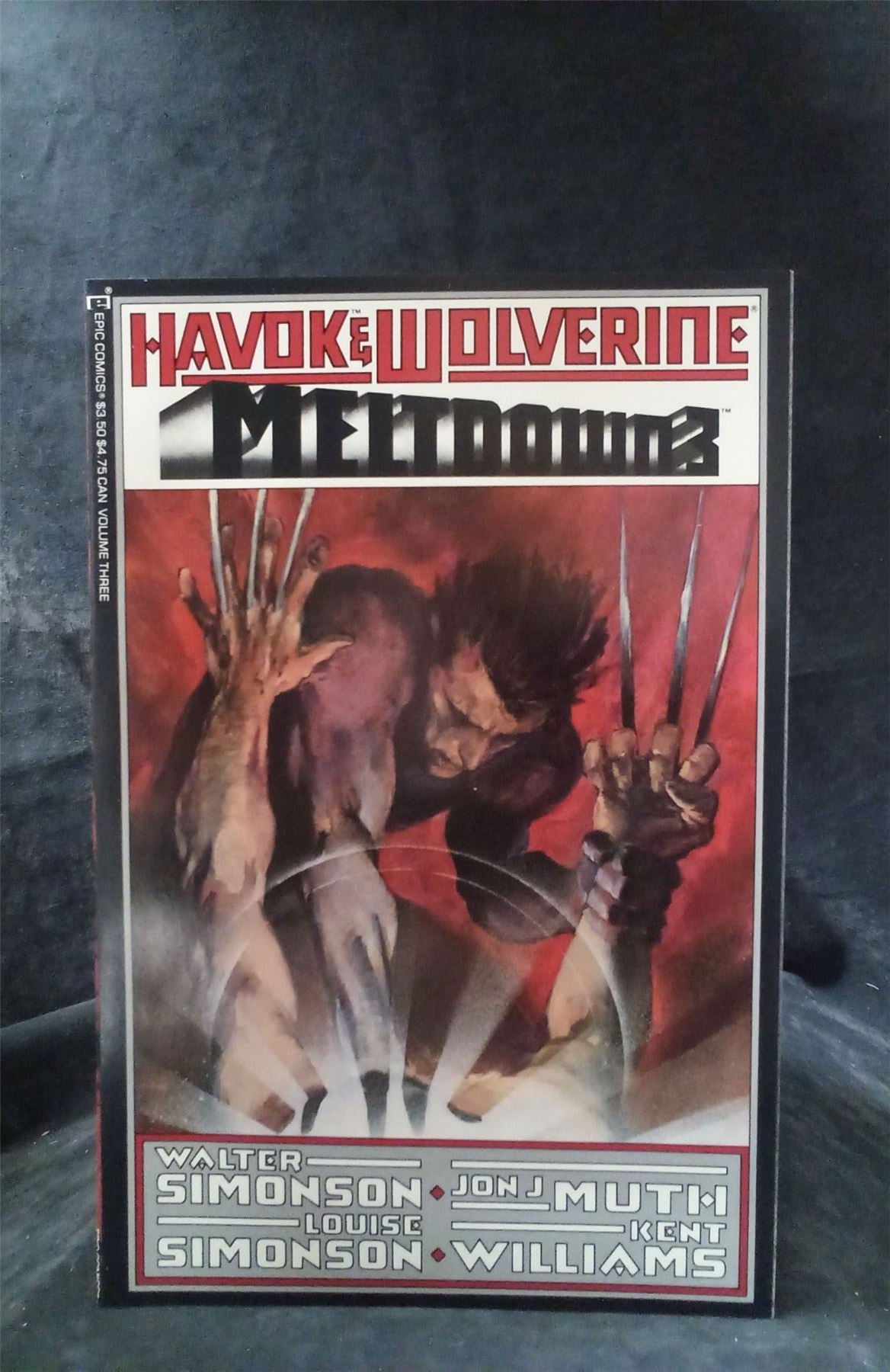 Havok & Wolverine: Meltdown #3 1989 epic Comic Book