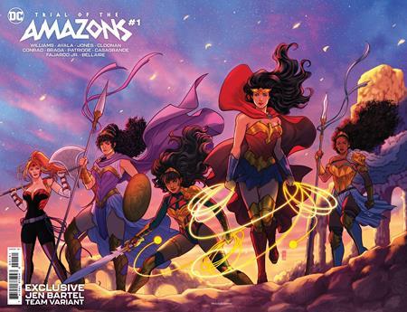 Trial Of The Amazons #1 (of 2) Cvr C Team Jen Bartel Card Stock Var (net) (250 Copy Min Order) DC Comics Comic Book