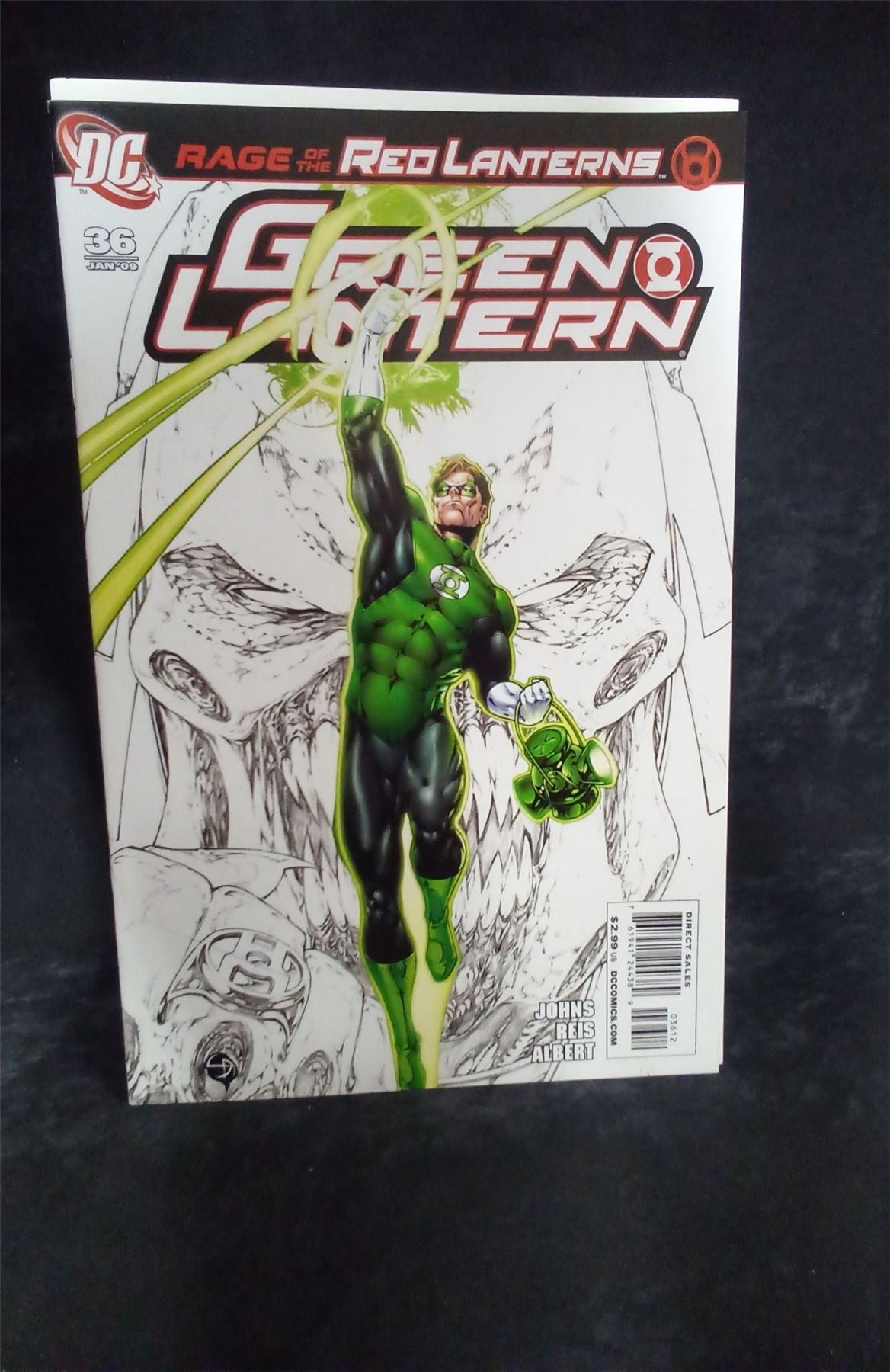 Green Lantern #36 Second Print Cover 2009 DC Comics Comic Book