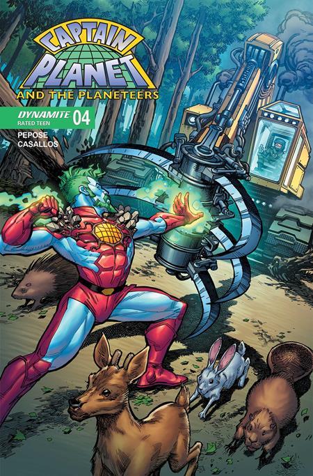 Captain Planet #4 Cvr A Chad Hardin DYNAMITE Entertainment Comic Book