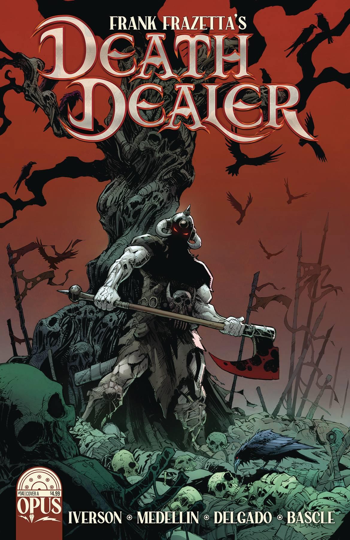 Frank Frazetta Death Dealer #14 Cvr A Dunbar Opus Comics Comic Book