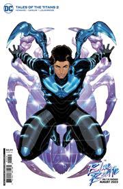 Tales Of The Titans #2 (of 4) Cvr C Max Dunbar Blue Beetle Movie Card Stock Var DC Comics Comic Book