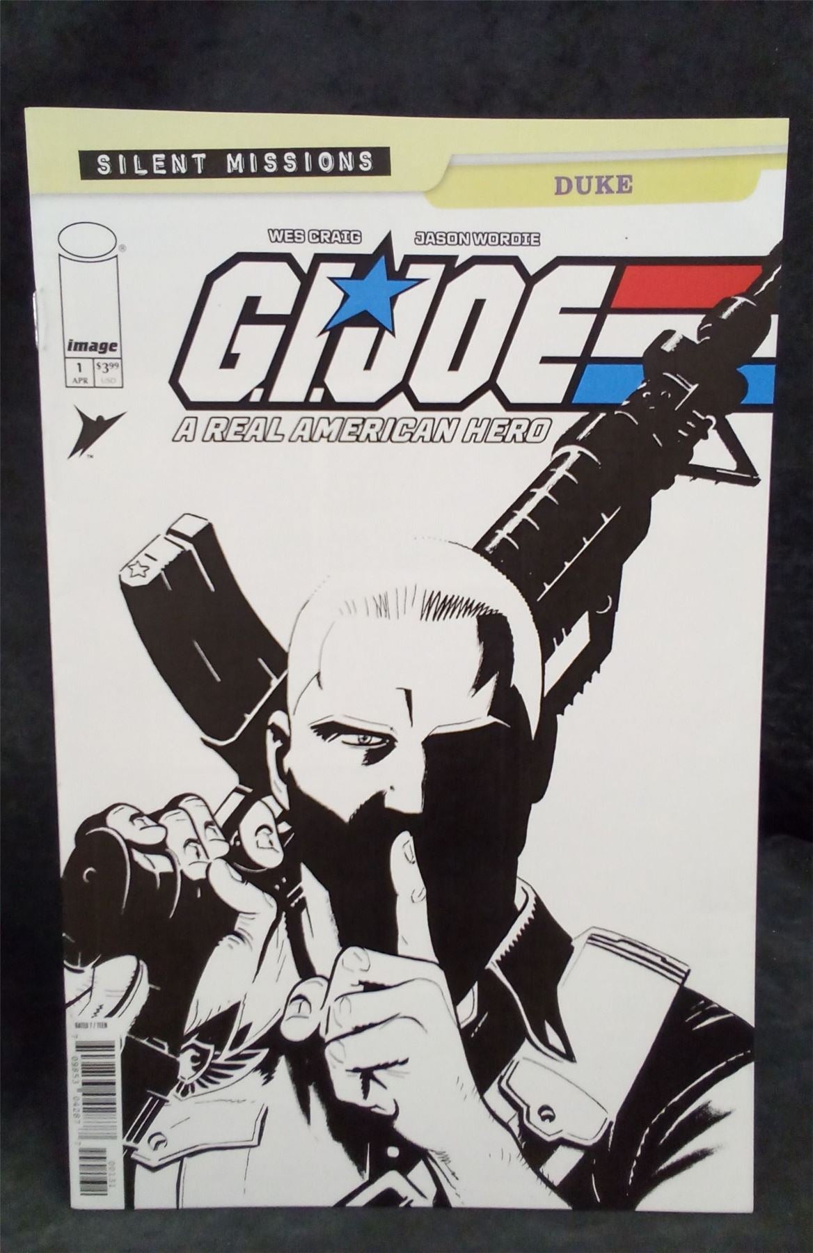 G.I. Joe: A Real American Hero Silent Missions Duke Image Comics Comic Book