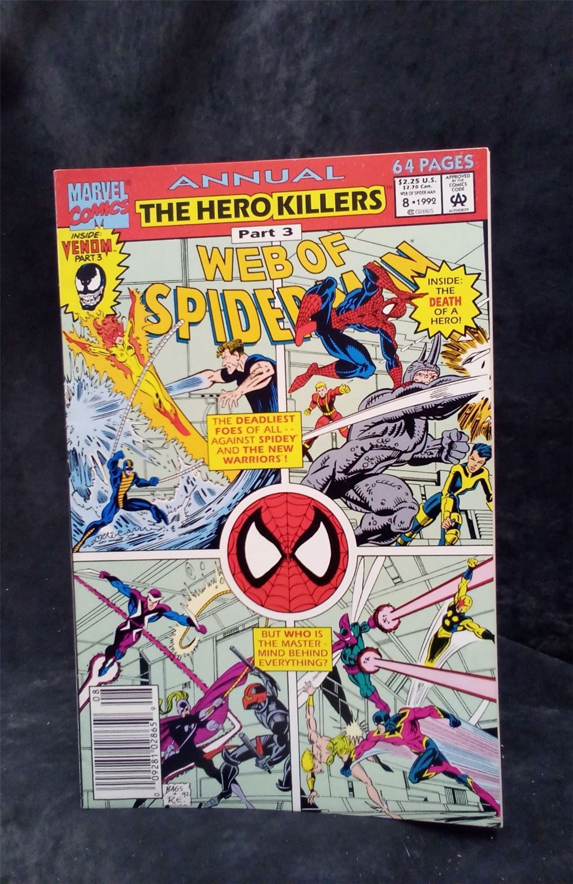 Web of Spider-Man Annual #8 1992 Marvel Comics Comic Book