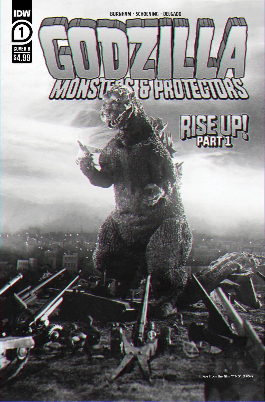 Godzilla Monsters & Protectors #1 Cvr B Photo Cvr Idw Publishing Comic Book