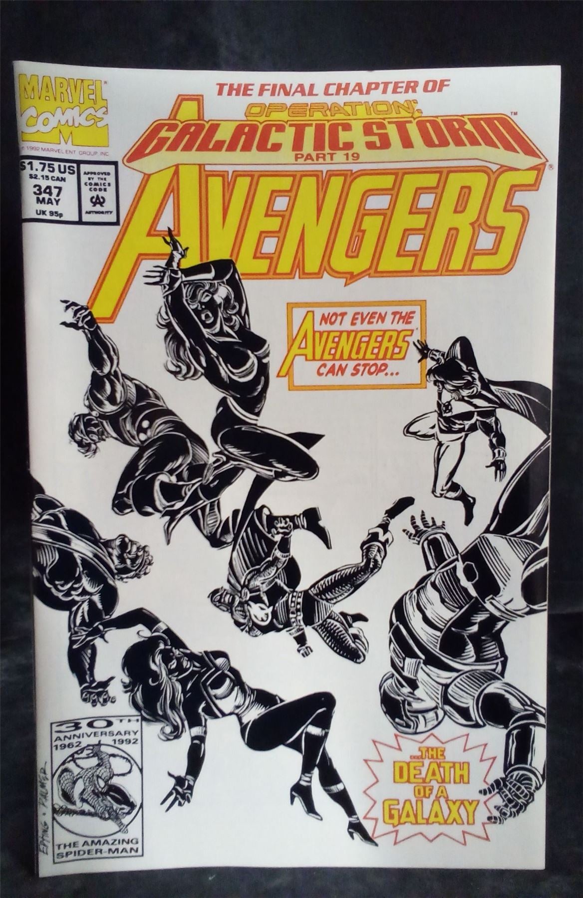 The Avengers #347 1992 Marvel Comics Comic Book