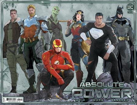 Absolute Power #1 Second Printing Mikel Janin Wraparound DC Comics Comic Book