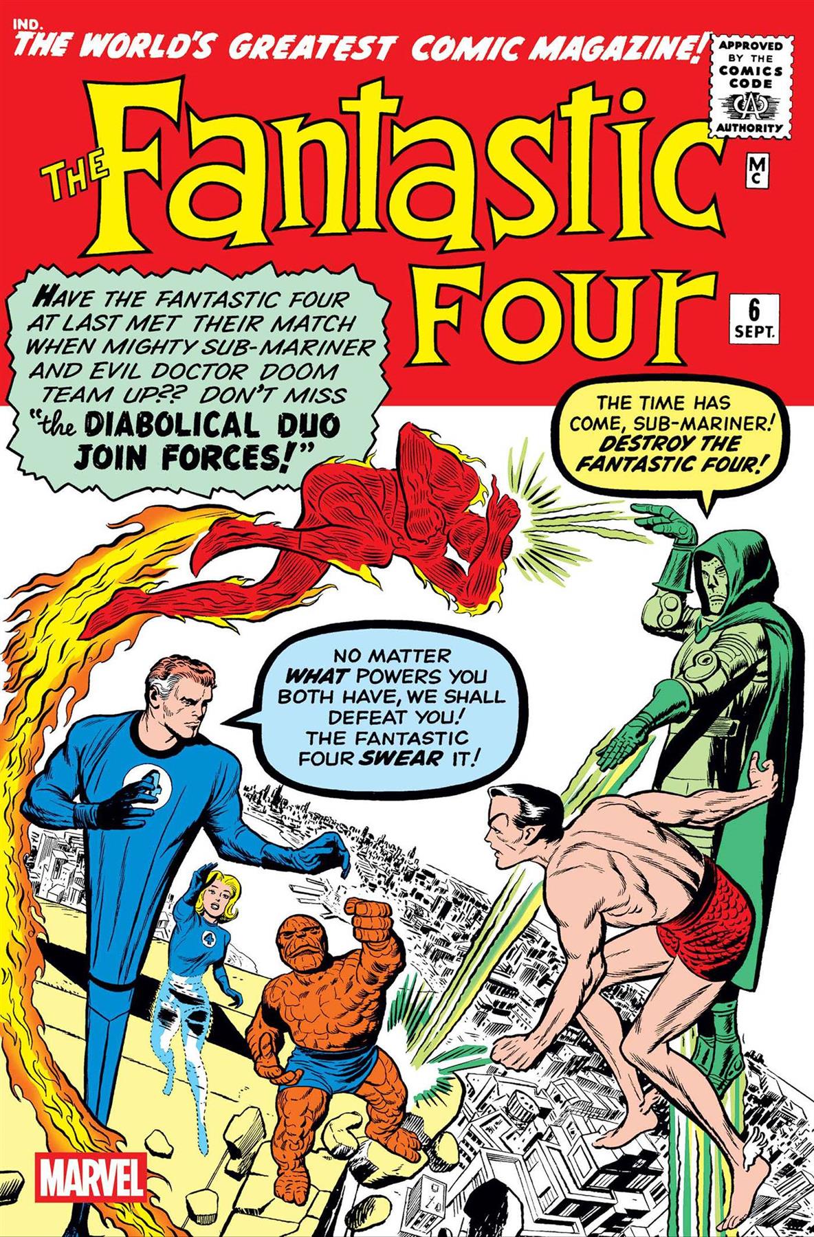 Fantastic Four #6 Facsimile Ed Marvel Prh Comic Book 2025