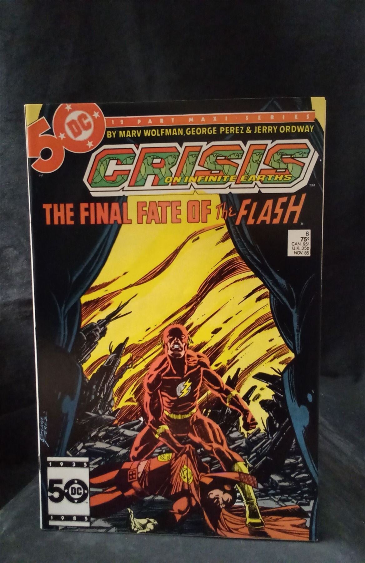 Crisis on Infinite Earths #8 1985 DC Comics Comic Book