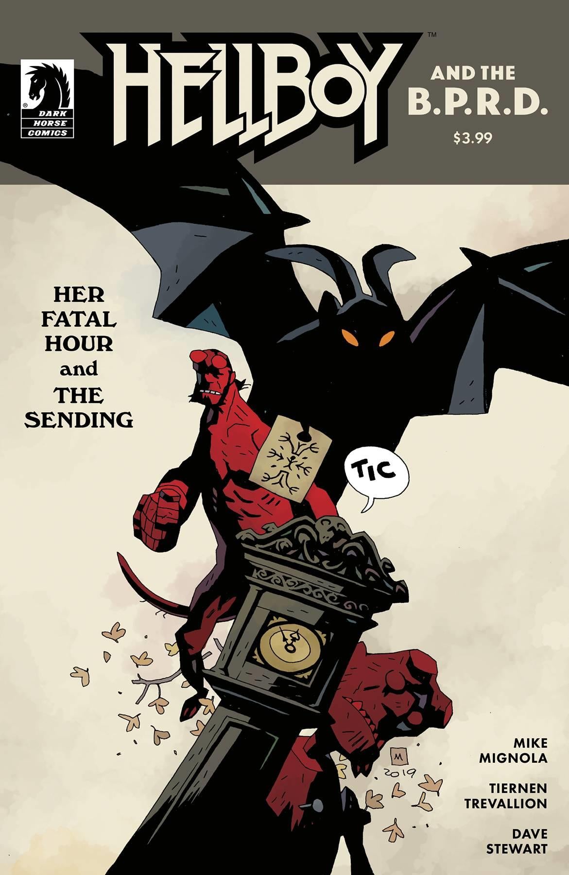 Hellboy & Bprd Her Fatal Hour Cvr B Mignola (Cvr B Mignola) Dark Horse Comics Comic Book 2020
