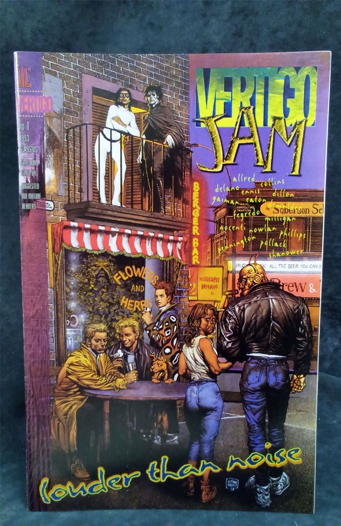 Vertigo Jam #1 1993 vertigo Comic Book