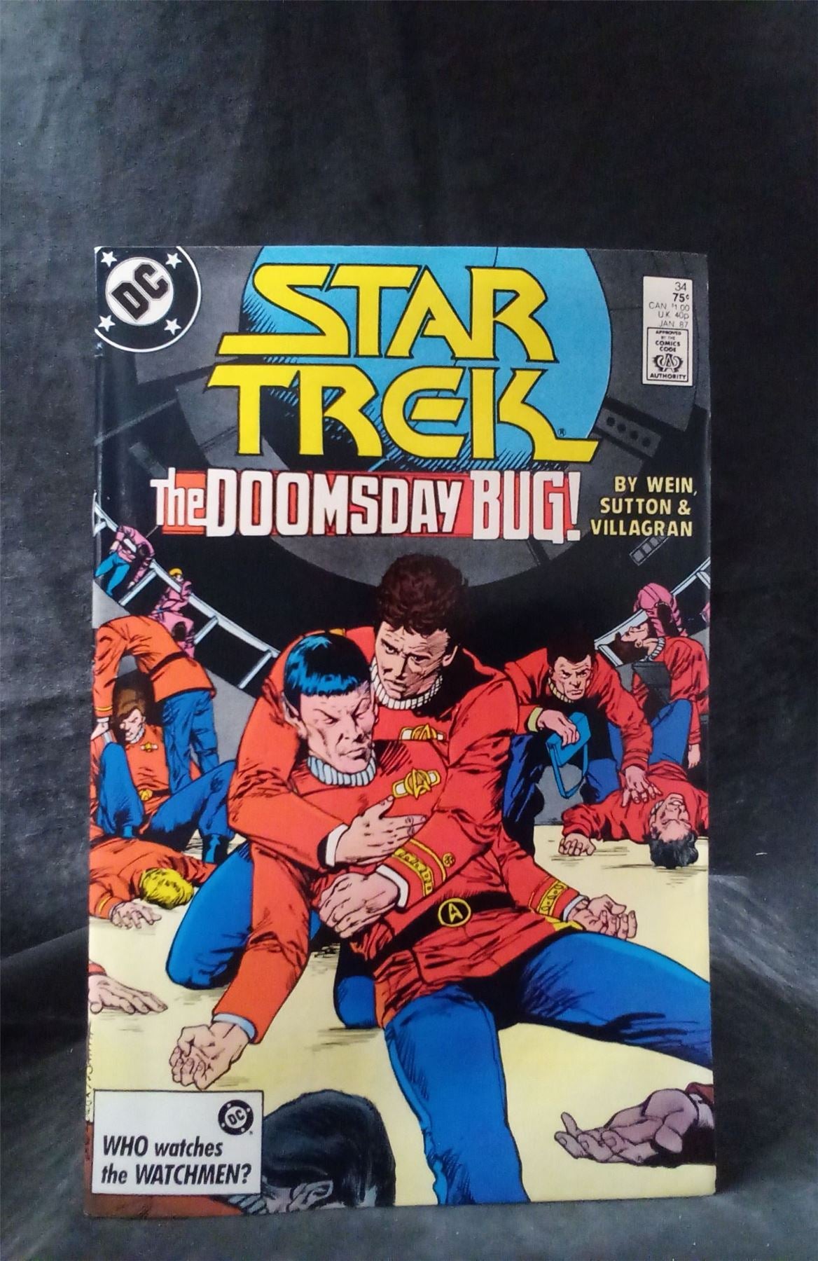 Star Trek #34 1987 DC Comics Comic Book