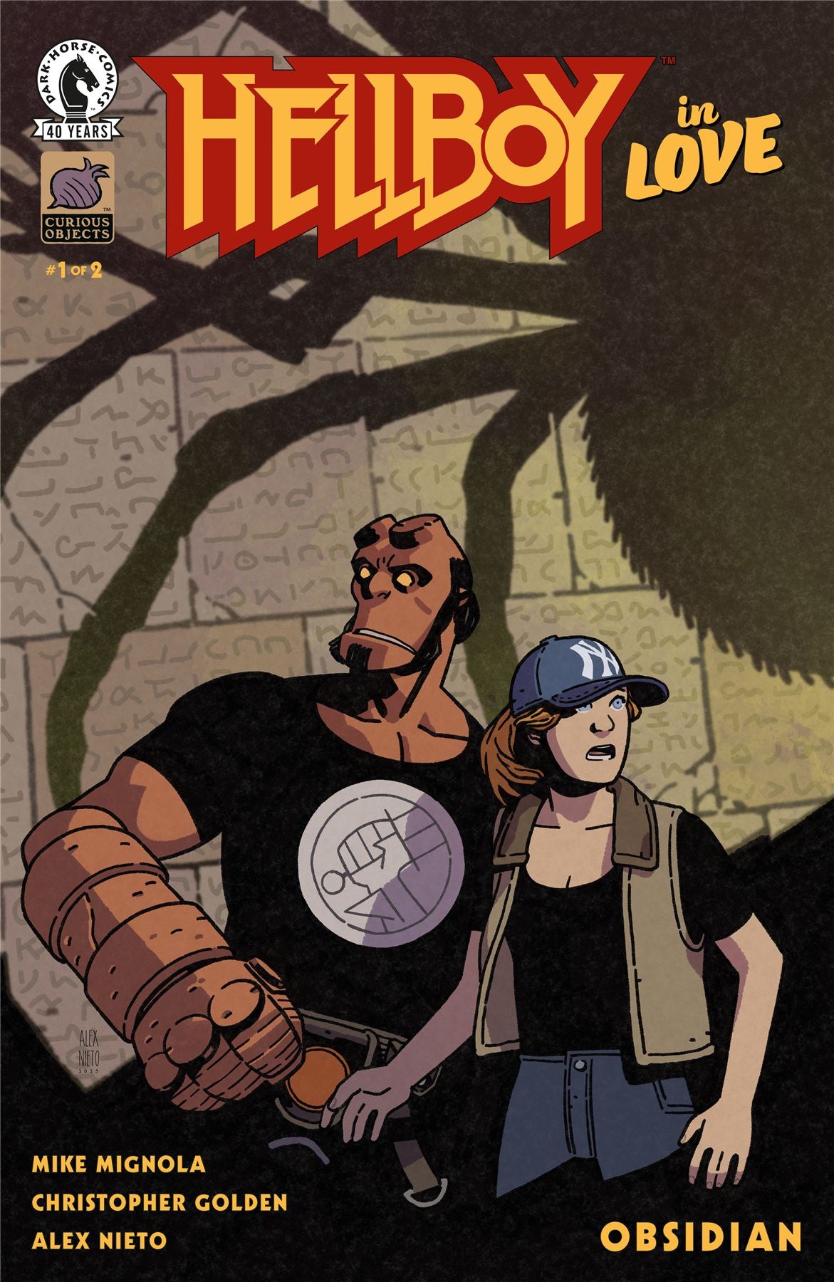 Hellboy in Love: Obsidian #1 (CVR A) (Alex Nieto) Dark Horse Comics Comic Book 2026