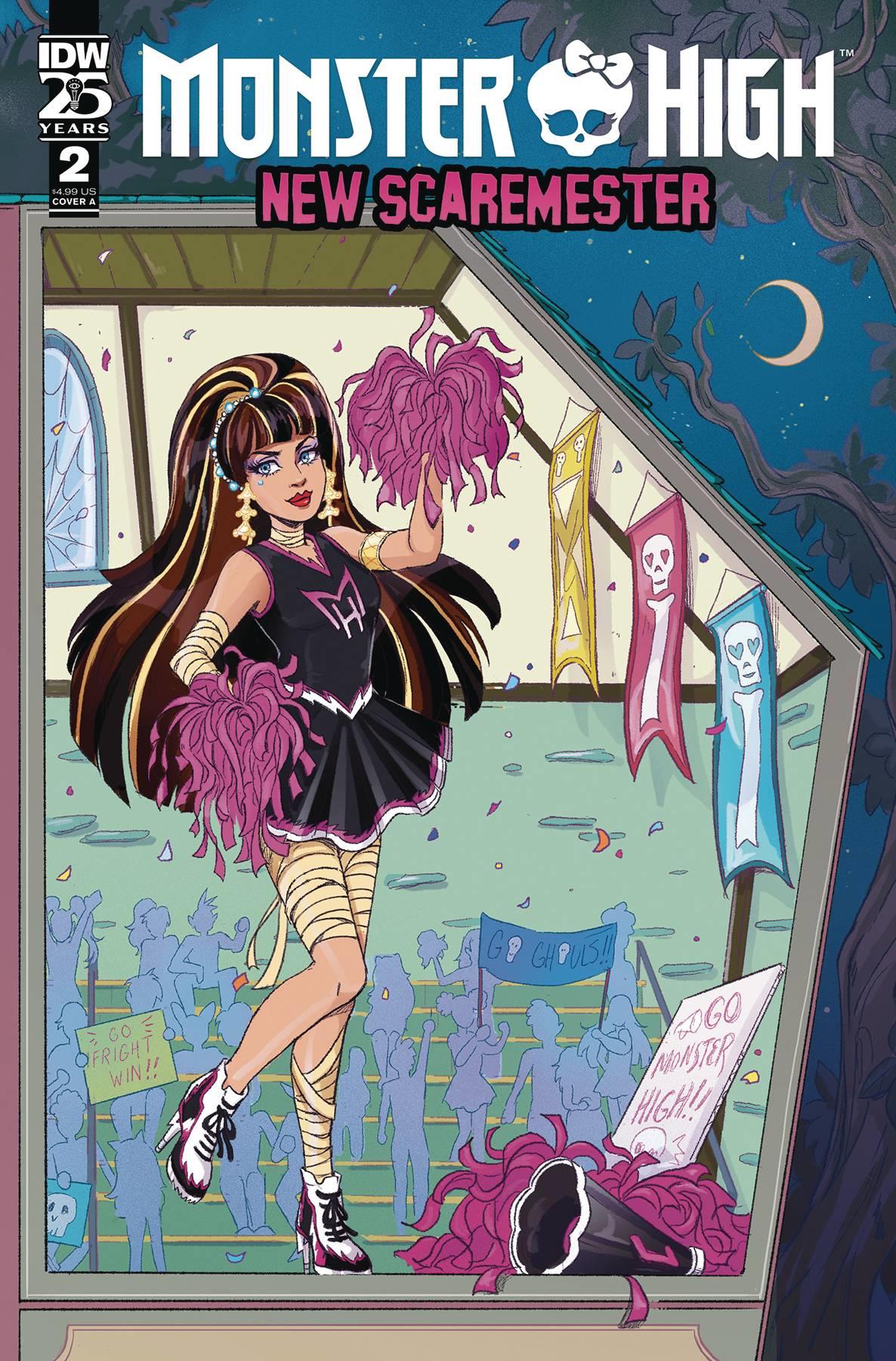 Monster High New Scaremester #2 Cvr A Jovellanos Idw-prh Comic Book