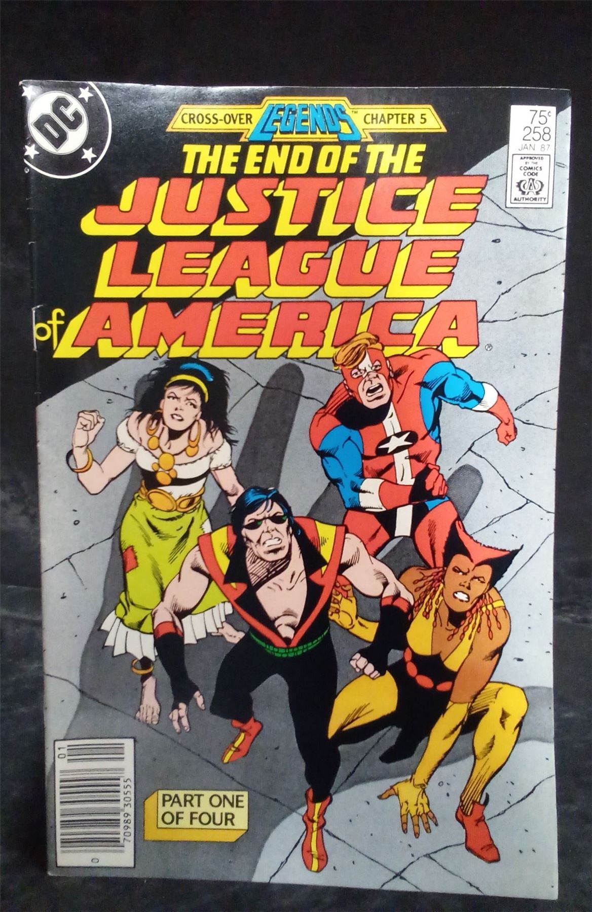 Justice League of America #258 1987 DC Comics Comic Book