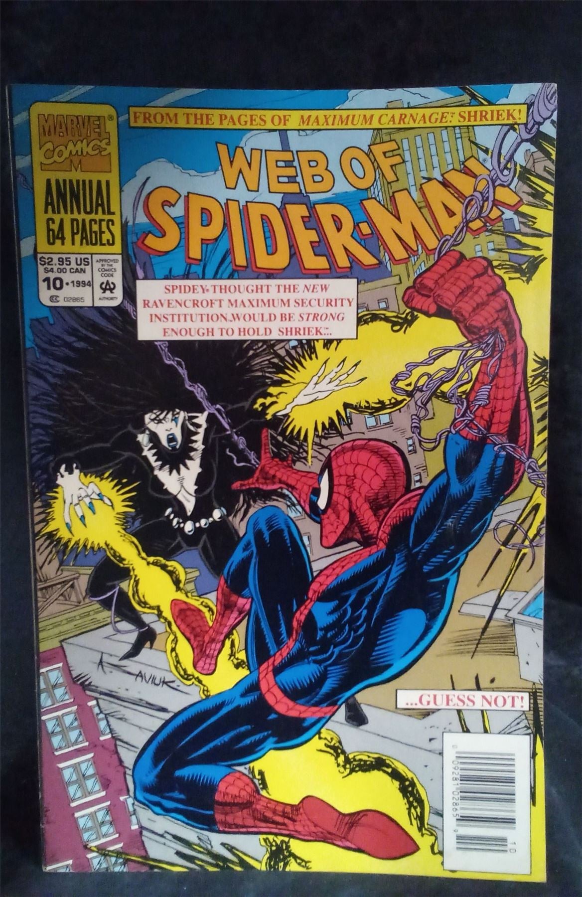 Web of Spider-Man Annual #10 1994 Marvel Comics Comic Book