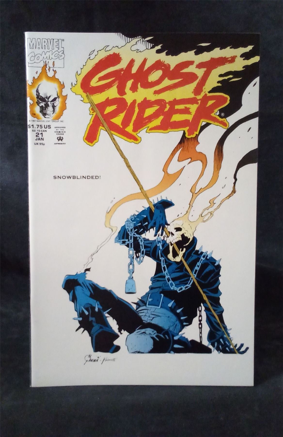 Ghost Rider #21 1992 Marvel Comics Comic Book