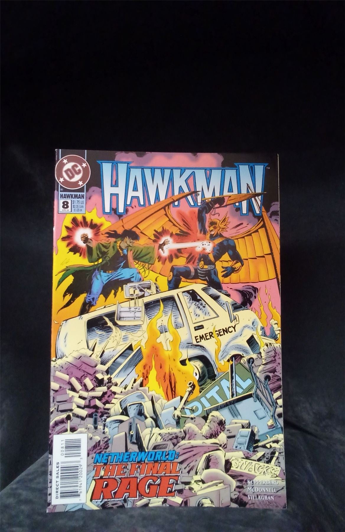Hawkman #8 1994 DC Comics Comic Book