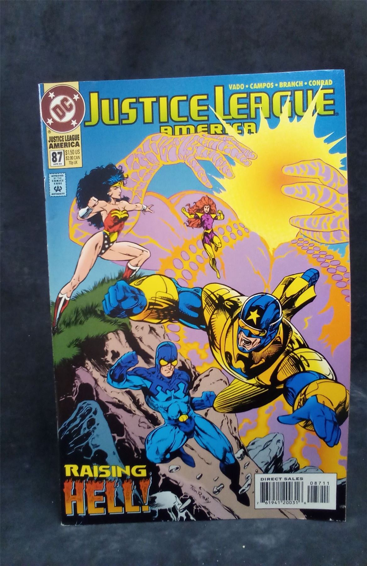 Justice League America #87 1994 DC Comics Comic Book