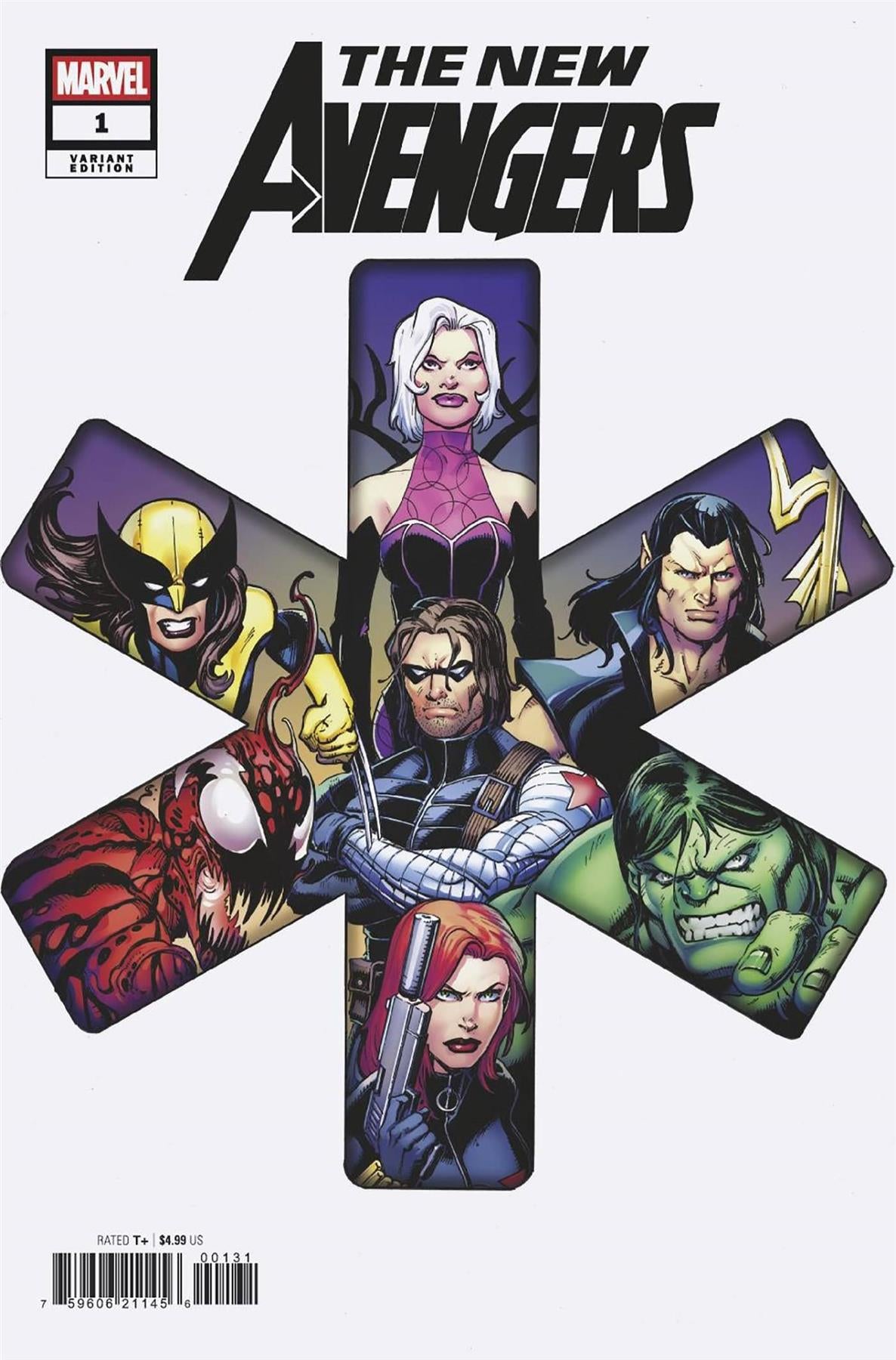 New Avengers #1 Mark Bagley Var Mark Bagley Var Marvel Prh Comic Book 2025