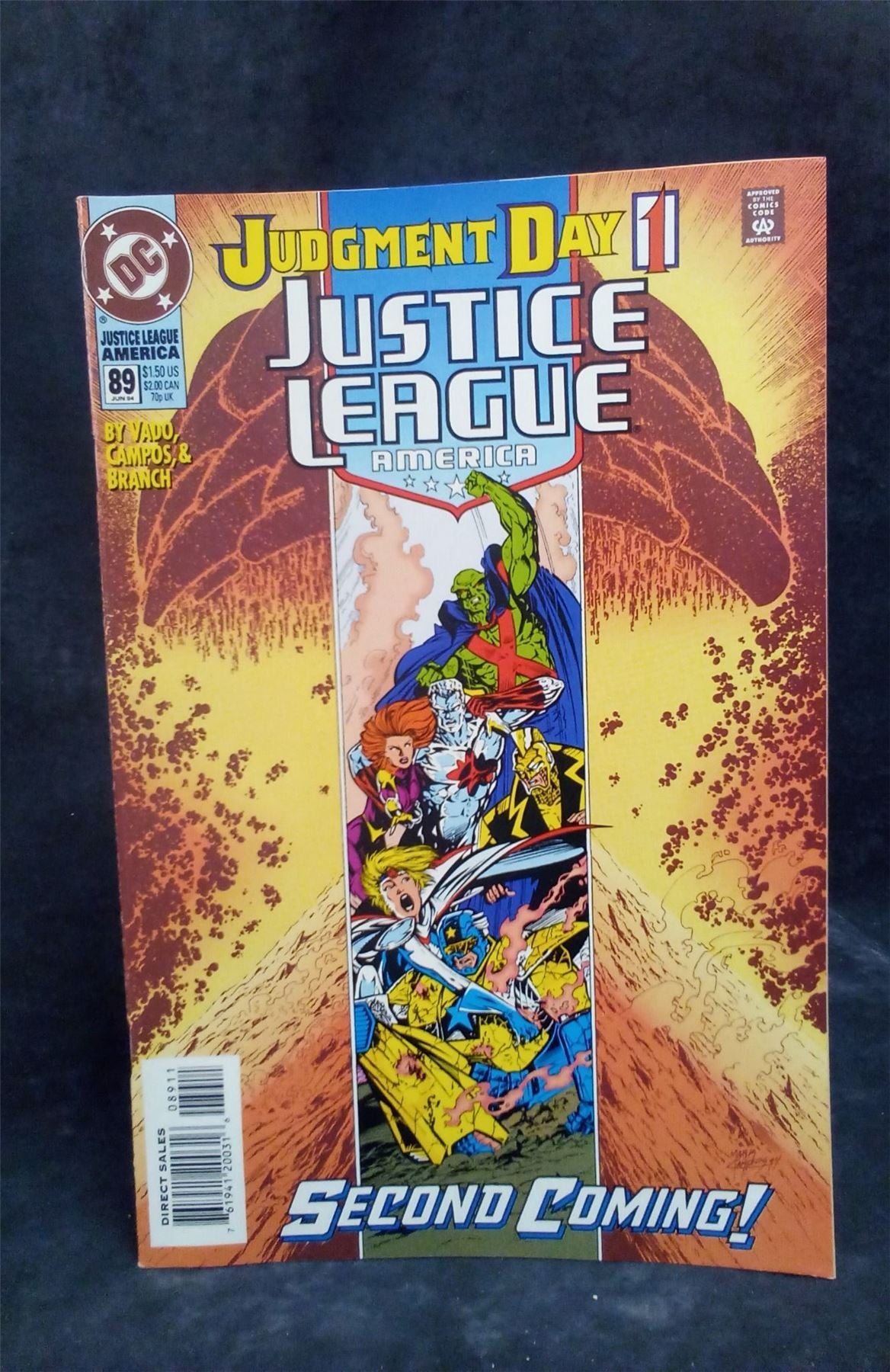 Justice League America #89 1994 DC Comics Comic Book