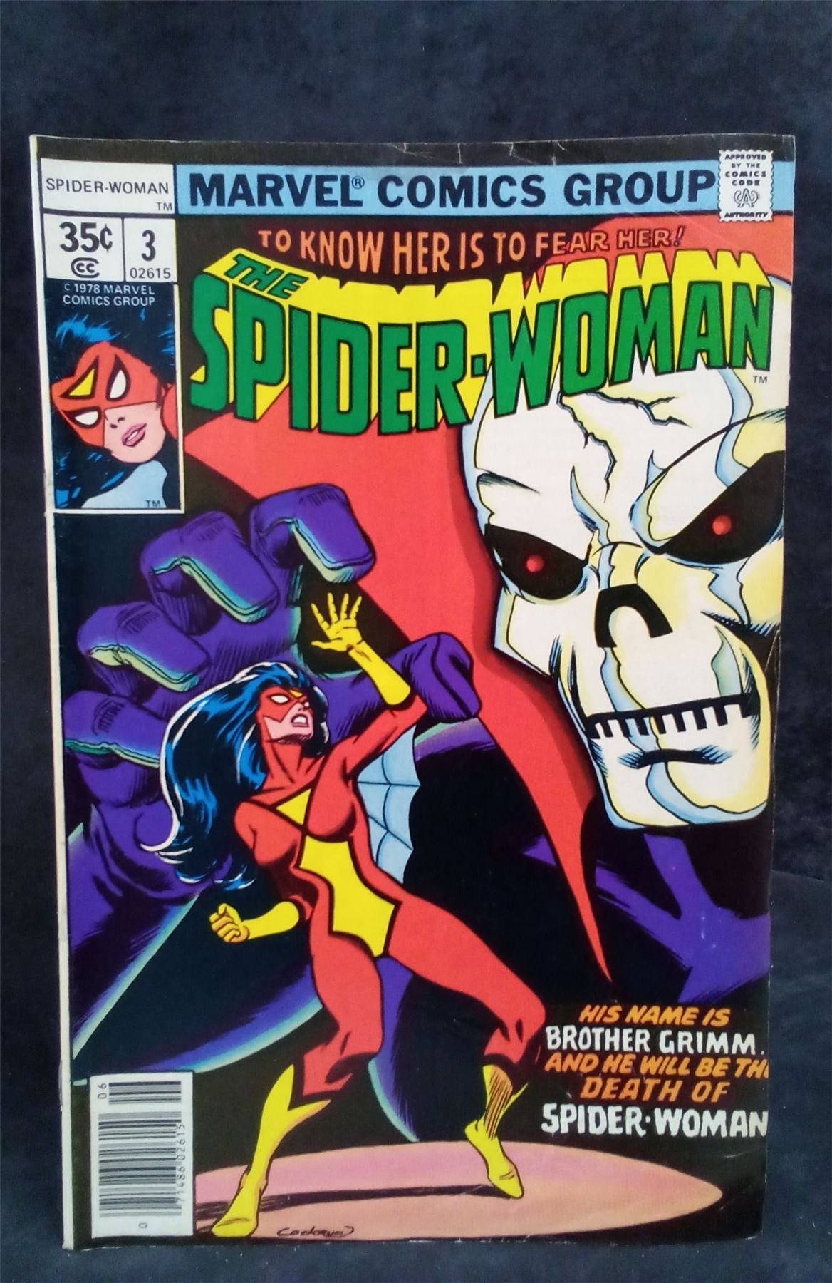 Spider-Woman #3 1978 Marvel Comics Comic Book