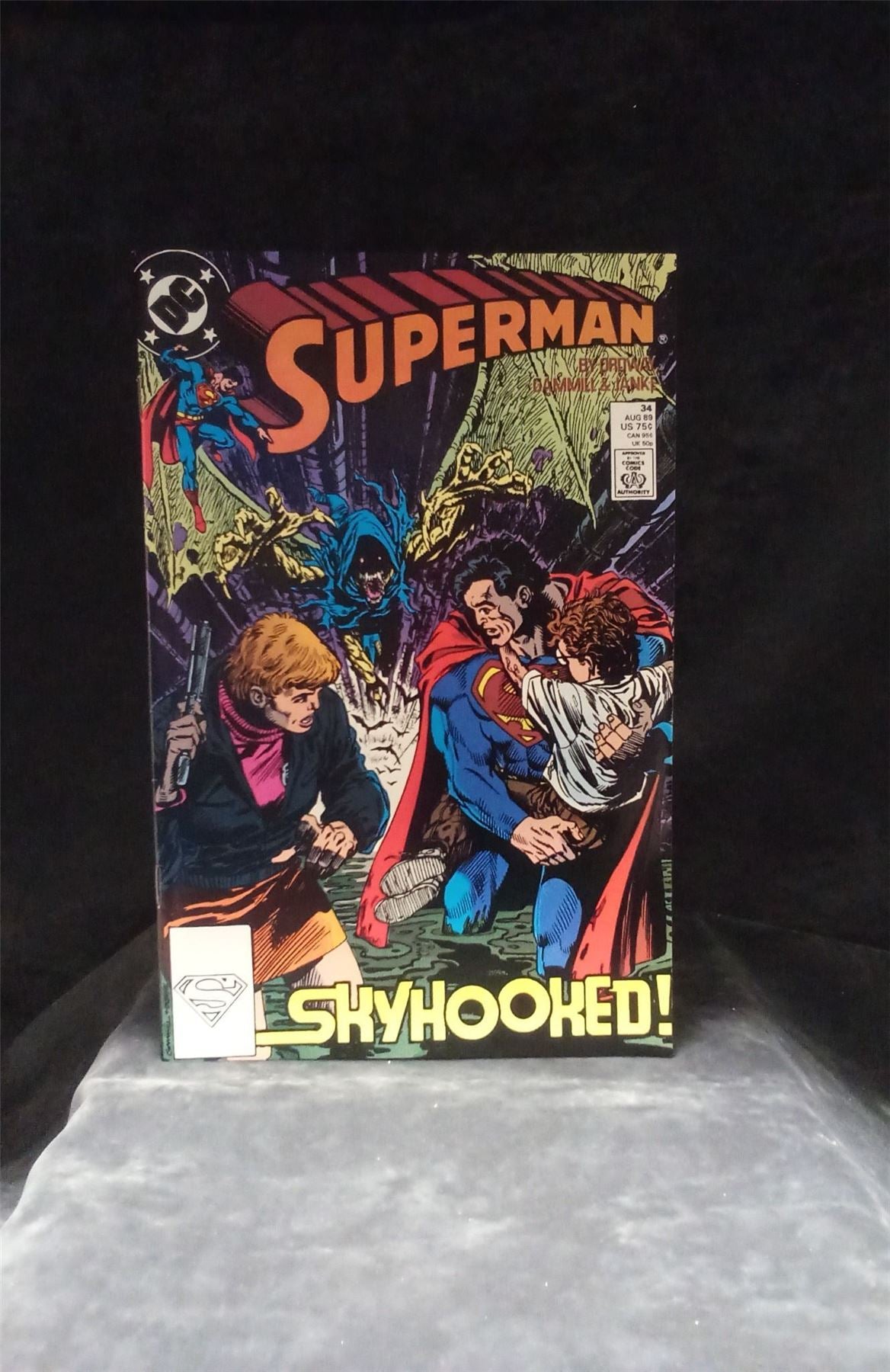 Superman #34 1989 DC Comics Comic Book