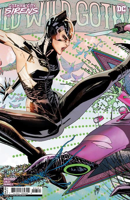 Gotham City Sirens #3 (of 4) Cvr D Guillem March Connecting Card Stock Var DC Comics Comic Book