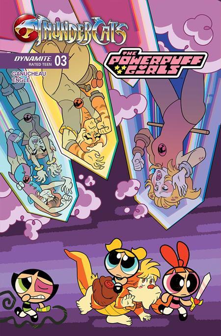 Thundercats Powerpuff Girls #3 Cvr B Coleman Engle Var DYNAMITE Entertainment Comic Book