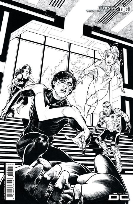 Titans #2 Cvr G Inc 1:50 Nicola Scott Card Stock Var (Cvr G Inc 1:50 Nicola Scott Card Stock Var) Comic Book 2023