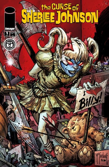 Curse Of Sherlee Johnson #1 Cvr B Todd Mcfarlane Var Image Comics Comic Book