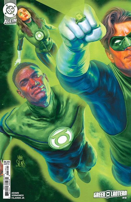 Green Lantern #18 Cvr B Mark Spears Connecting Card Stock Var DC Comics Comic Book