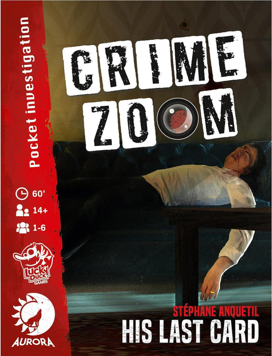 Crime Zoom Board Game by Aurora - His Last Card